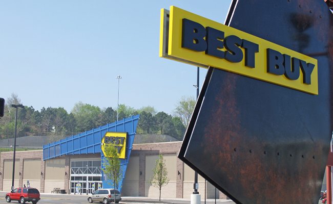 Even giant retailers such as Best Buy are feeling the pinch.