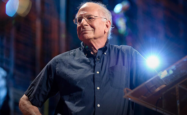 Daniel Kahneman speaking at TED