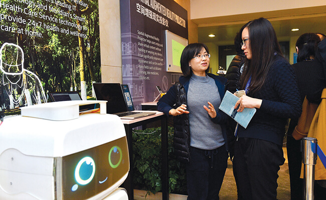 Home Care Robot, developed through the Ideas2Reality program at Intel China