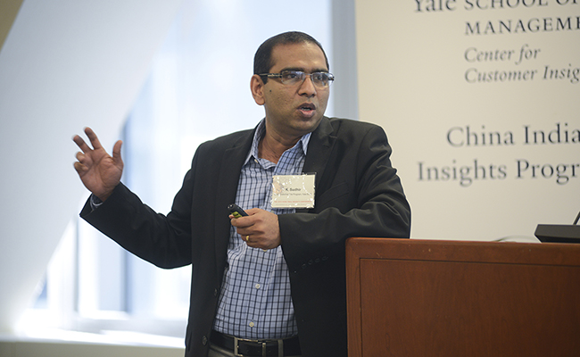 K. Sudhir, the James L. Frank Professor of Marketing, Private Enterprise and Management, Yale School of Management