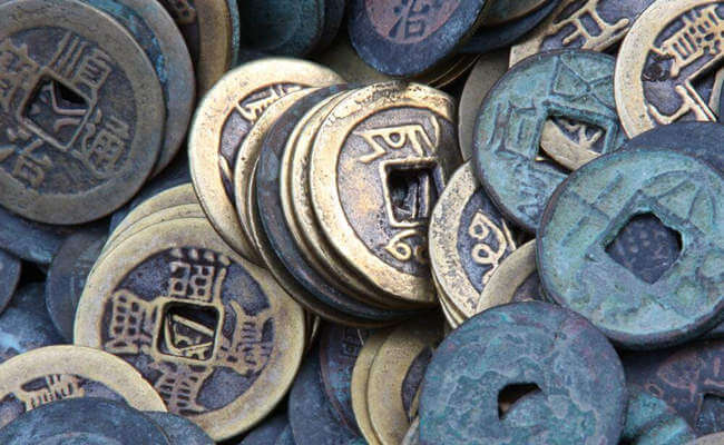 Old Chinese coins
