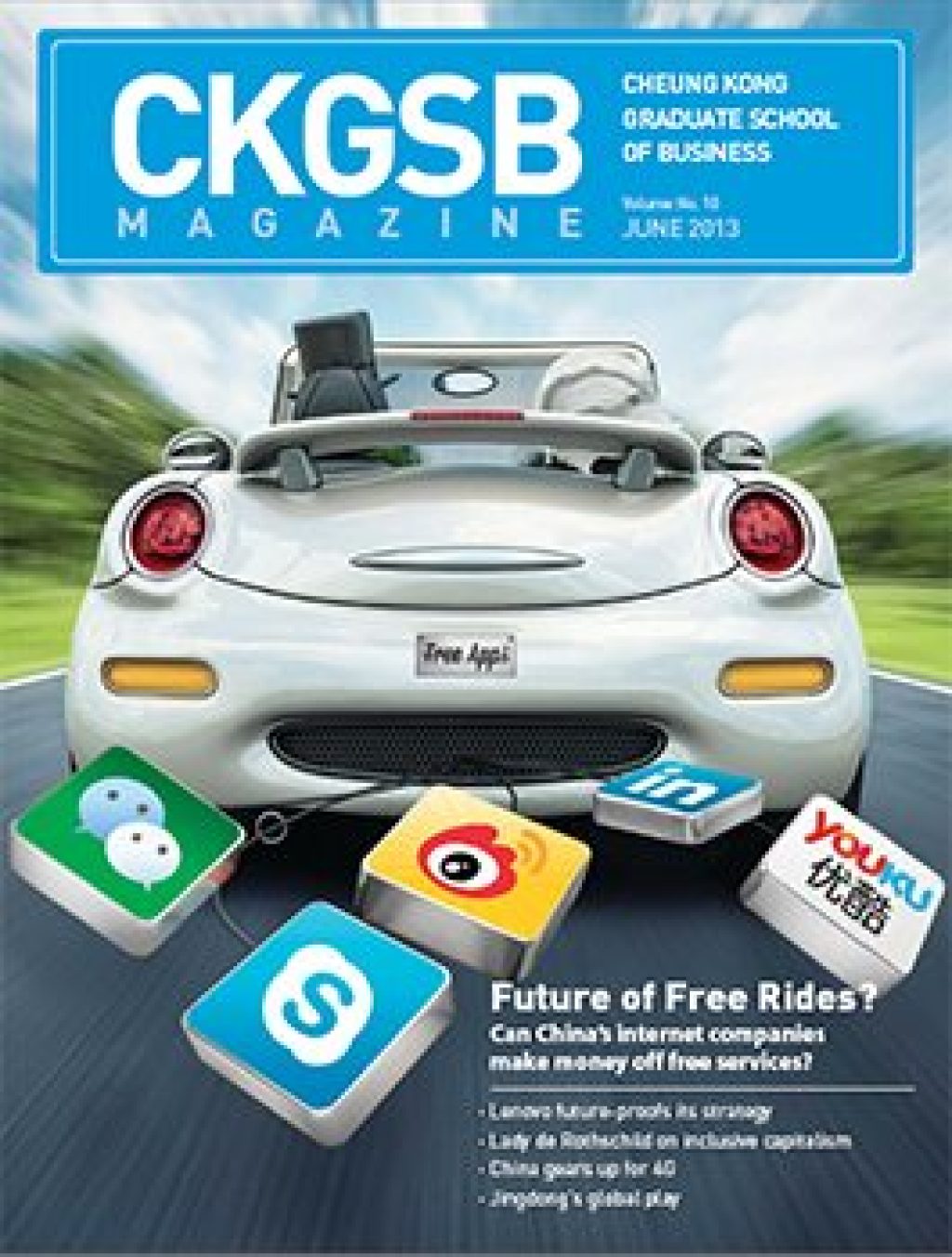 Download the June 2013 issue of CKGSB Magazine: Future of Freemium
