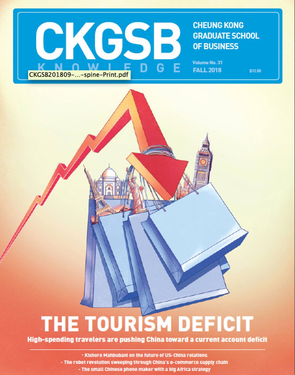 CKGSB Magazine Fall 2018: The Tourism Deficit