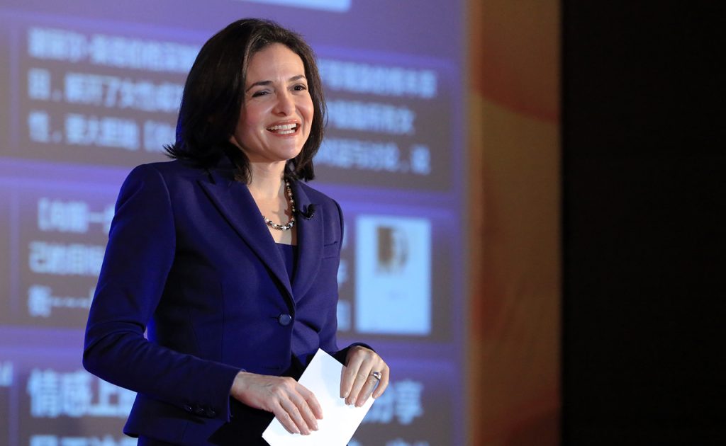 Leaning in with Sheryl Sandberg