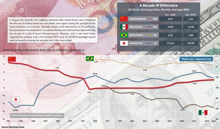 Snapshot Rise and Fall of the Renminbi