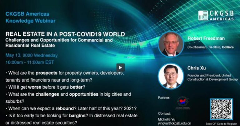 Commercial and Residential Real Estate in a Post-COVID 19 World