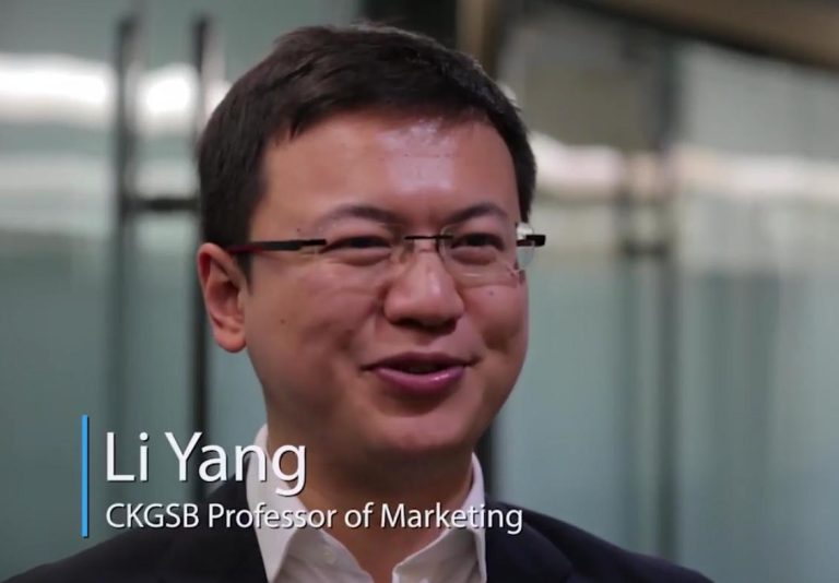 CKGSB Professor of Marketing Li Yang on China’s Internet Sector