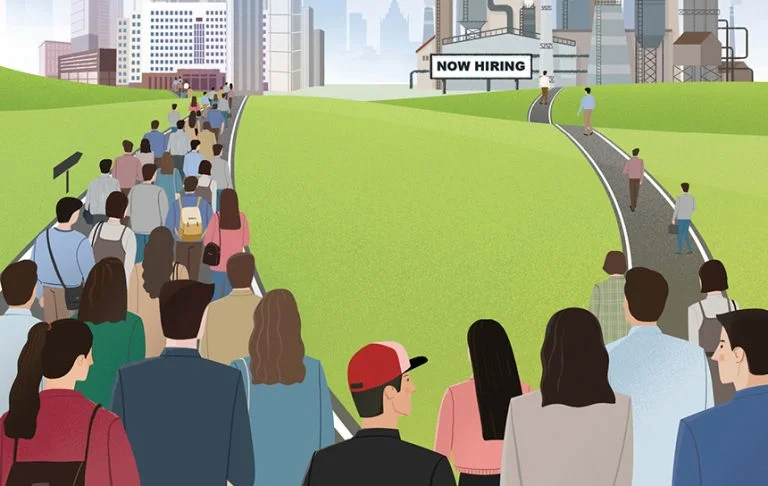 Jobs, Jobs and … Less Jobs?
