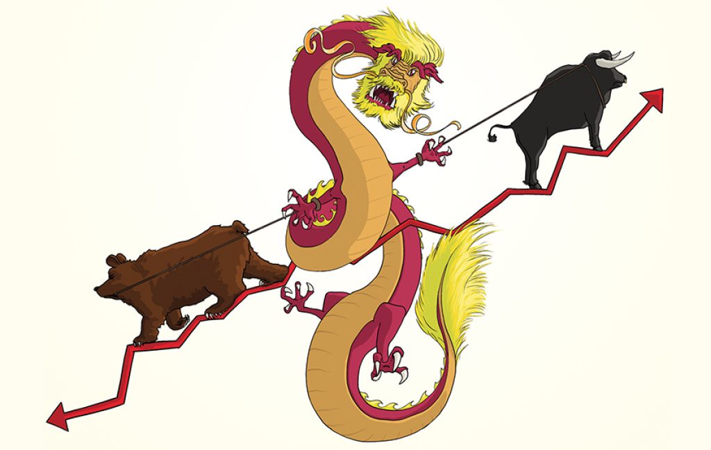 Bulls, bears and dragons