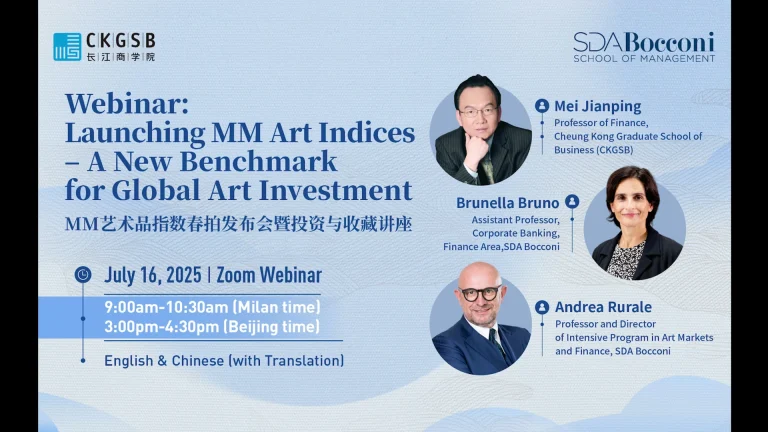 Webinar: Launching MM Art Indices – A New Benchmark for Global Art Investment
