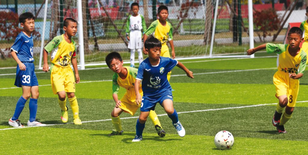 Soccer is increasingly a part of Chinese life