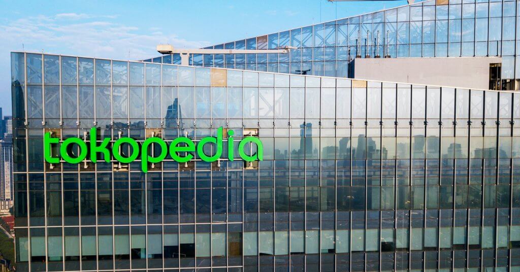 Photo of a Tokopedia building