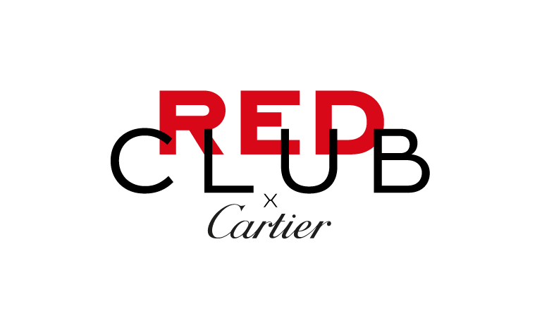 RED CLUBxCartier logo