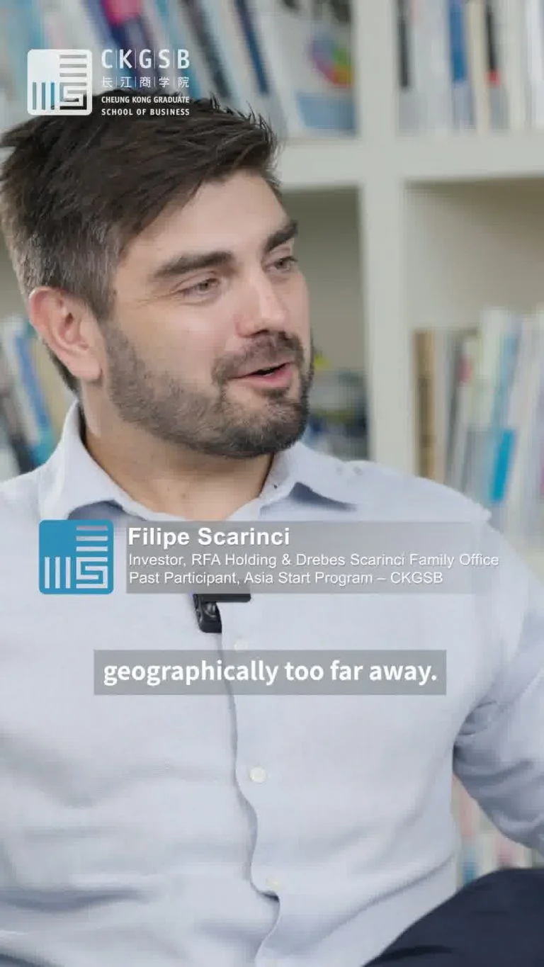 Filipe Scarinci, Investor, RFA Holding & Drebes Scarinci Family Office