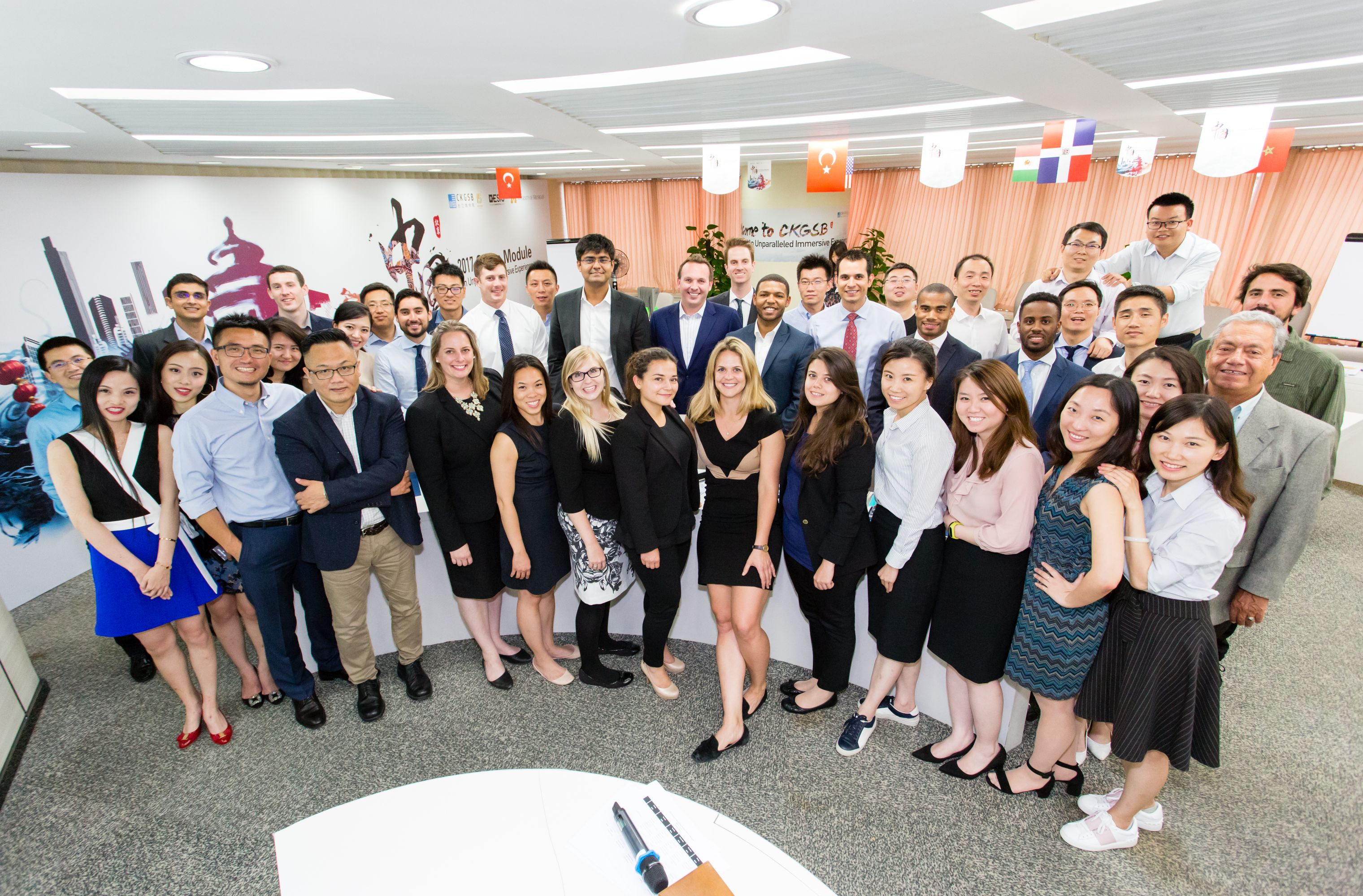 Students at CKGSB’s China module
