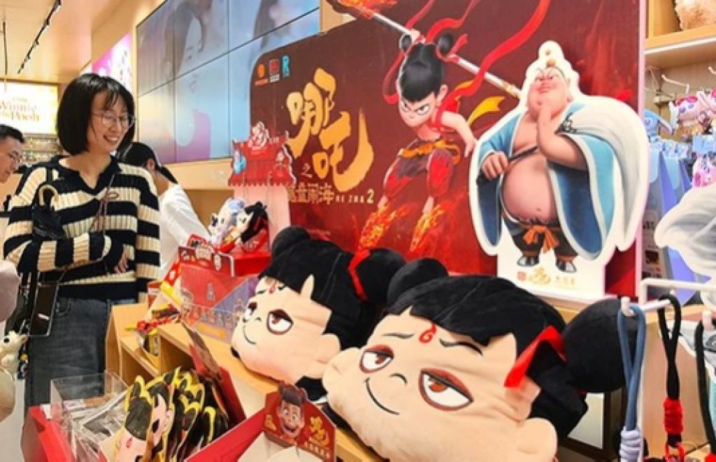 Sales of Ne Zha 2 derivative products sizzle